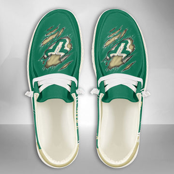 NCAA South Florida Bulls Custom Name Hey Dude Shoes 06 M7