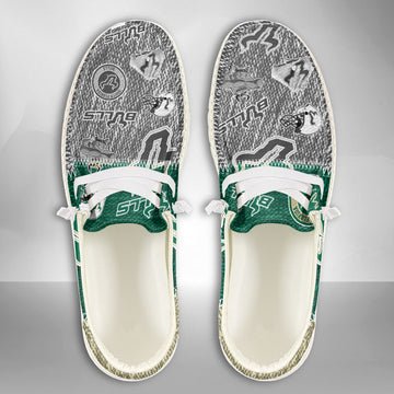 NCAA South Florida Bulls Custom Name Hey Dude Shoes 08 M79