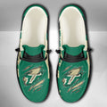 NCAA South Florida Bulls Custom Name Hey Dude Shoes 11 M79
