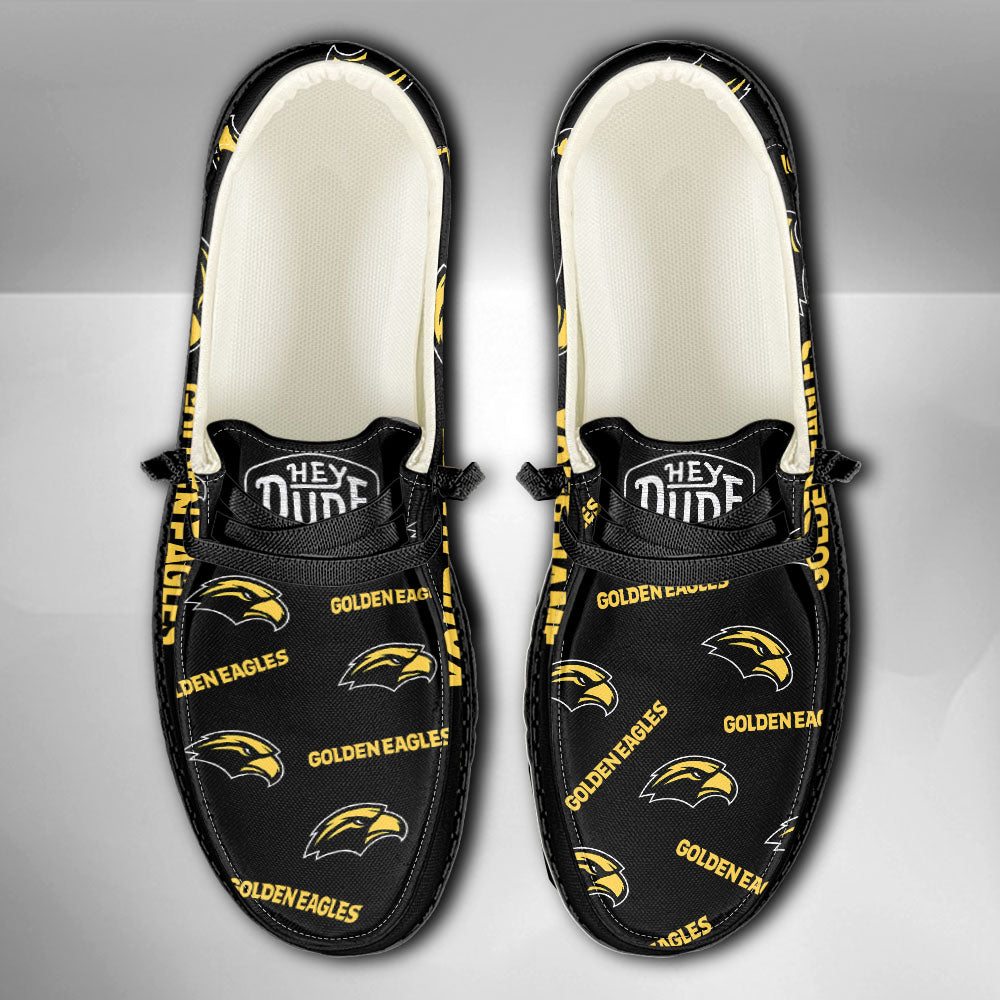 NCAA Southern Miss Golden Eagles - Custom Name Hey Dude Shoes X03