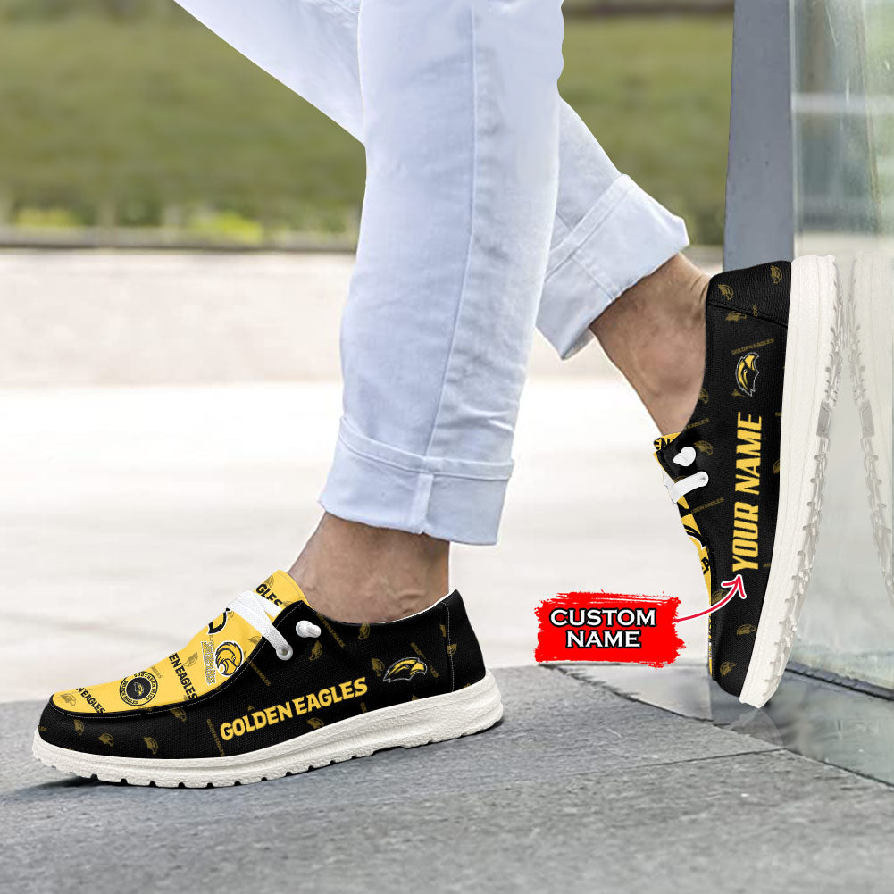 NCAA Southern Miss Golden Eagles Custom Name Hey Dude Shoes 04 M79