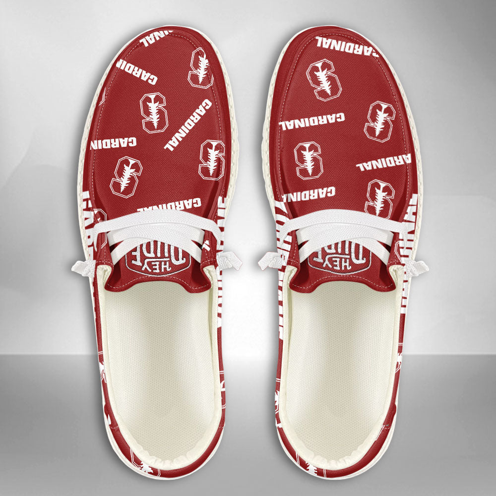 NCAA Stanford Cardinal - Custom Name Hey Dude Shoes X03