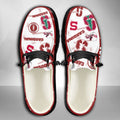 NCAA Stanford Cardinal Custom Name Hey Dude Shoes 02 M12