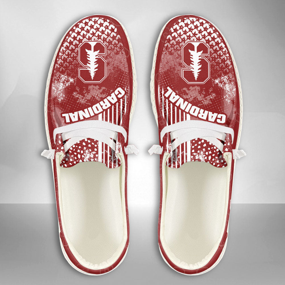 NCAA Stanford Cardinal Custom Name Hey Dude Shoes 03 M7