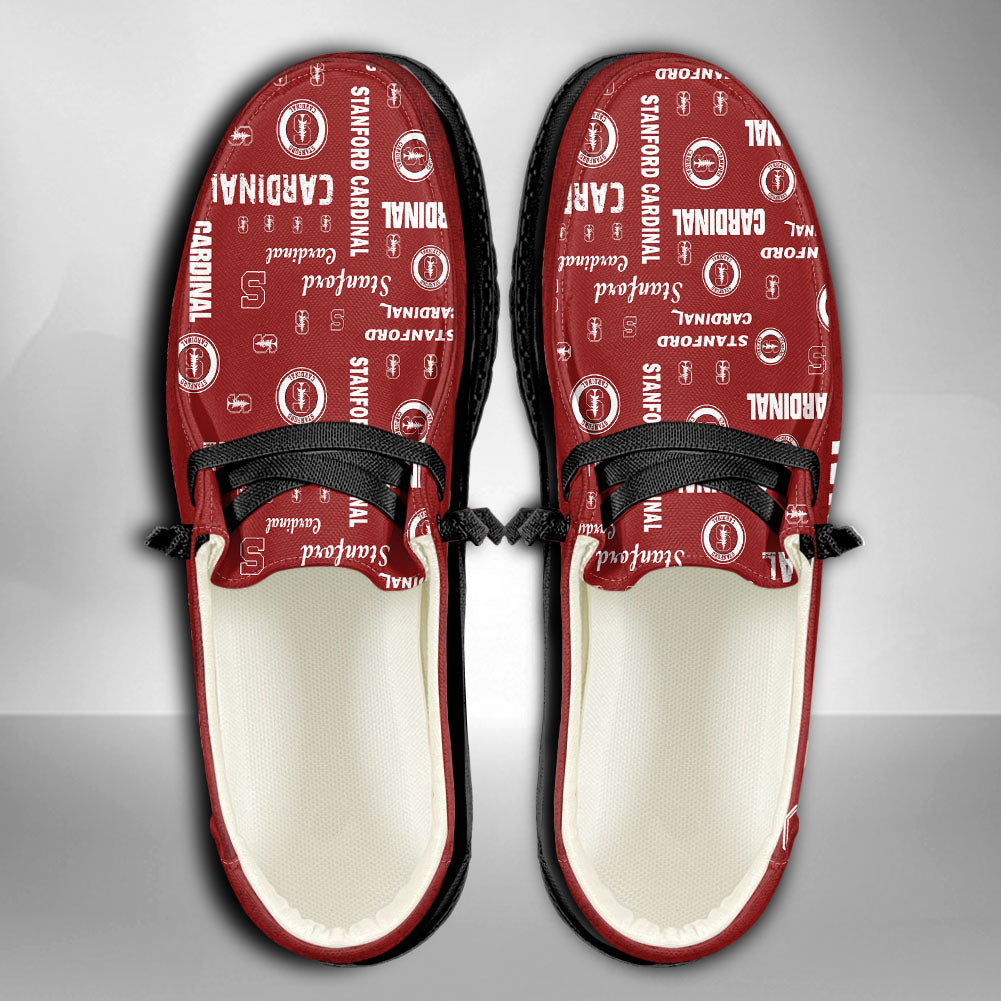 NCAA Stanford Cardinal Custom Name Hey Dude Shoes 04 M12