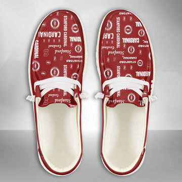 NCAA Stanford Cardinal Custom Name Hey Dude Shoes 04 M12