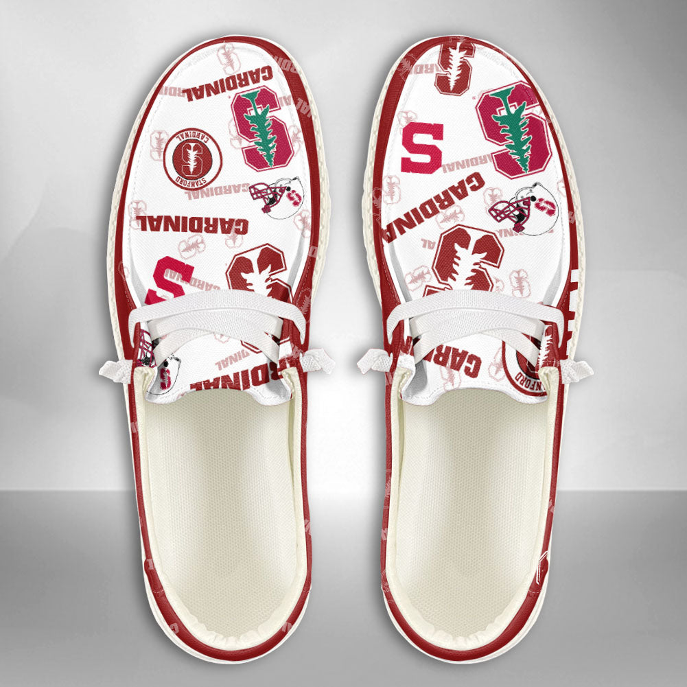 NCAA Stanford Cardinal Custom Name Hey Dude Shoes 04 M79