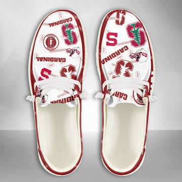NCAA Stanford Cardinal Custom Name Hey Dude Shoes 04 M79