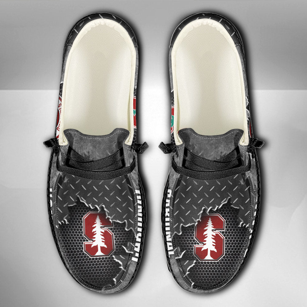 NCAA Stanford Cardinal Custom Name Hey Dude Shoes 15 M79