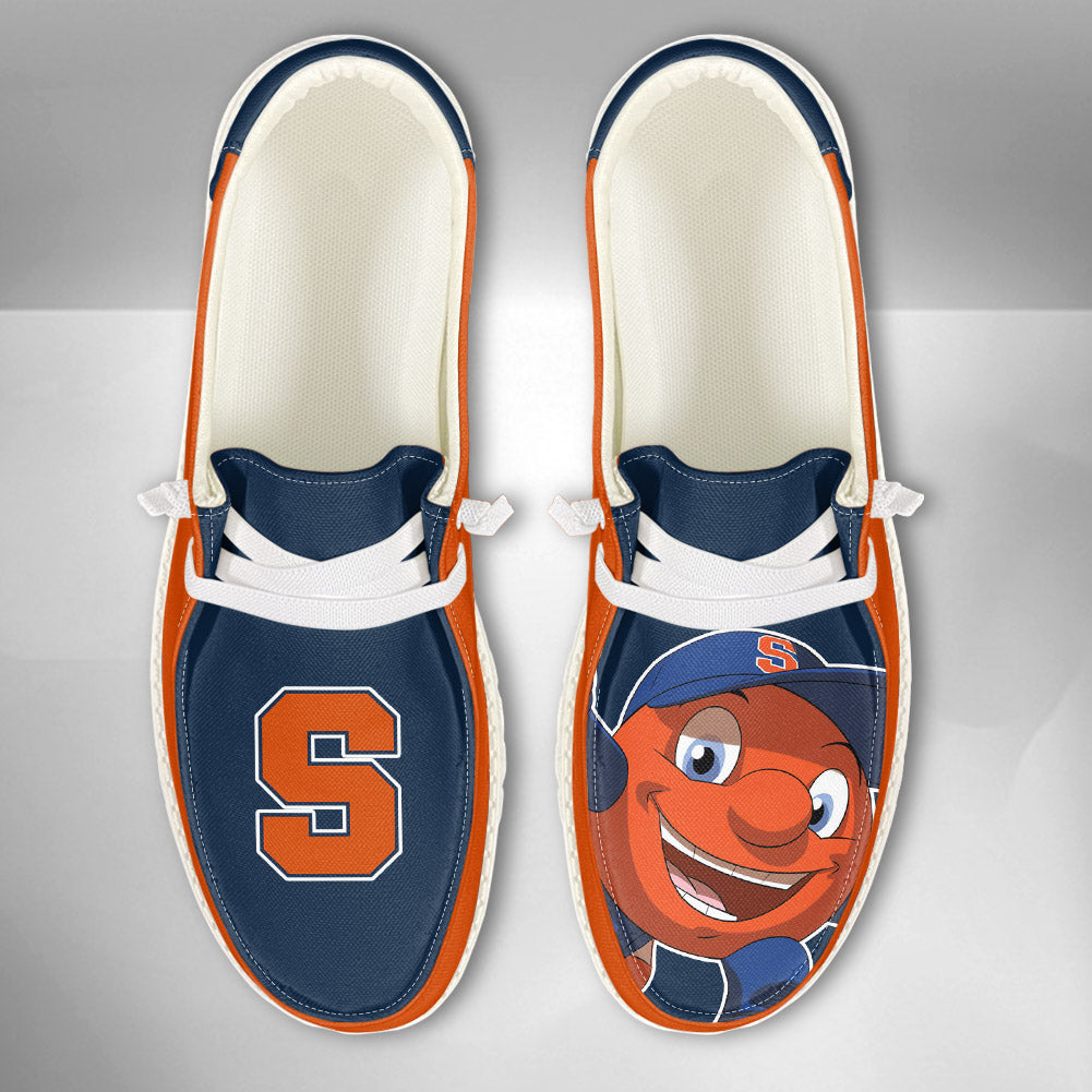 NCAA Syracuse Orange - Custom Name Hey Dude Shoes 02