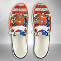 NCAA Syracuse Orange Custom Name Hey Dude Shoes 07 M79