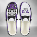 NCAA TCU Horned Frogs - Custom Name Hey Dude Shoes 02