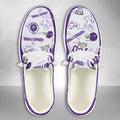 NCAA TCU Horned Frogs Custom Name Hey Dude Shoes 02 M12
