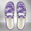 NCAA TCU Horned Frogs Custom Name Hey Dude Shoes 05 M7