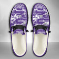 NCAA TCU Horned Frogs Custom Name Hey Dude Shoes 05 M7