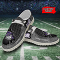 NCAA TCU Horned Frogs Custom Name Hey Dude Shoes 15 M79