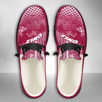 NCAA Temple Owls Custom Name Hey Dude Shoes 03 M7