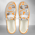 NCAA Tennessee Volunteers Custom Name Hey Dude Shoes 01