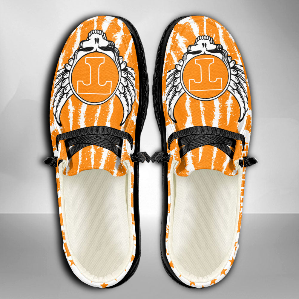 NCAA Tennessee Volunteers Custom Name Hey Dude Shoes 08 M7