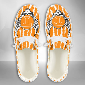 NCAA Tennessee Volunteers Custom Name Hey Dude Shoes 08 M7