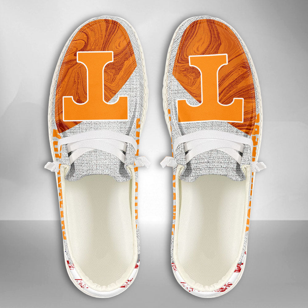 NCAA Tennessee Volunteers Custom Name Hey Dude Shoes 13 M79