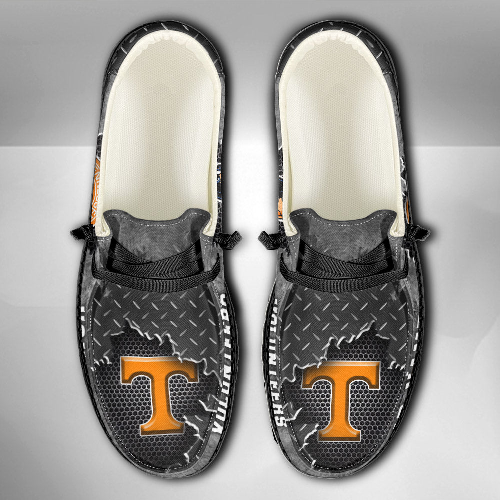 NCAA Tennessee Volunteers Custom Name Hey Dude Shoes 15 M79
