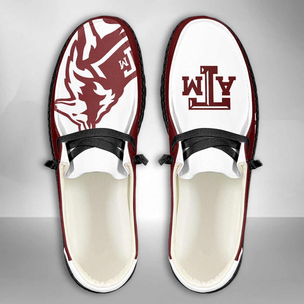 NCAA Texas A&amp;M Aggies - Custom Name Hey Dude Shoes 02