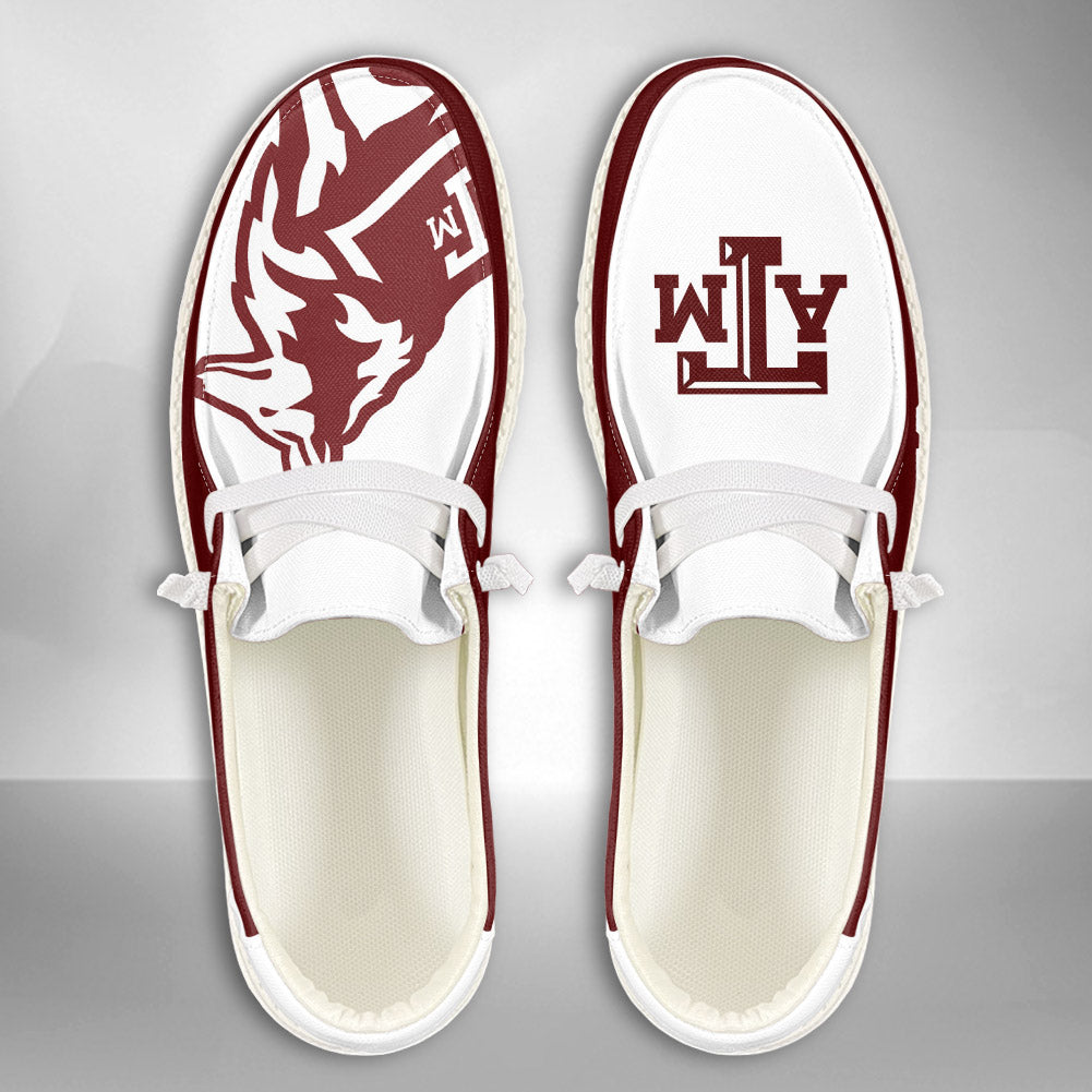 NCAA Texas A&amp;M Aggies - Custom Name Hey Dude Shoes 02