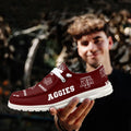 NCAA Texas A&M Aggies - Custom Name Hey Dude Shoes X03