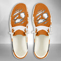NCAA Texas Longhorns Custom Name Hey Dude Shoes 11 M79