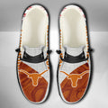 NCAA Texas Longhorns Custom Name Hey Dude Shoes 13 M79