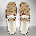 NCAA Texas State Bobcats Custom Name Hey Dude Shoes 01 M7