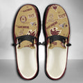 NCAA Texas State Bobcats Custom Name Hey Dude Shoes 01 M7