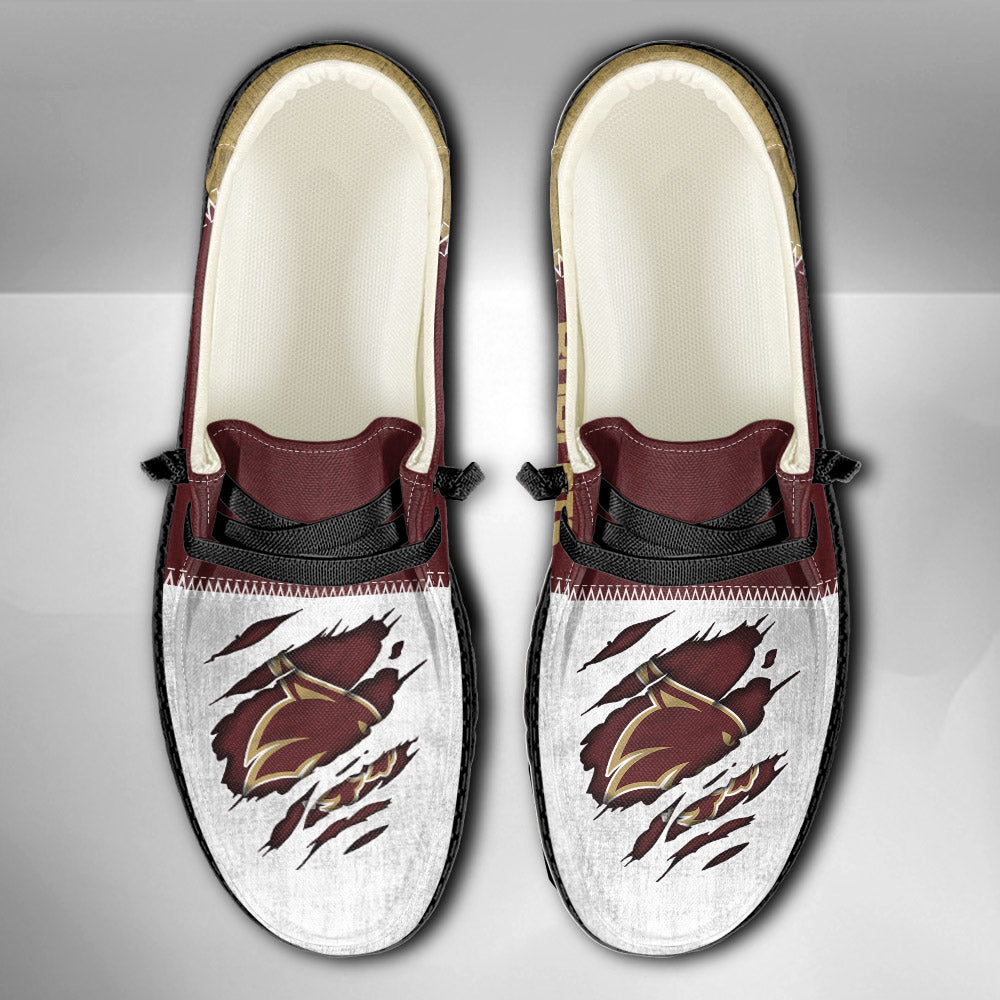 NCAA Texas State Bobcats Custom Name Hey Dude Shoes 09 M79