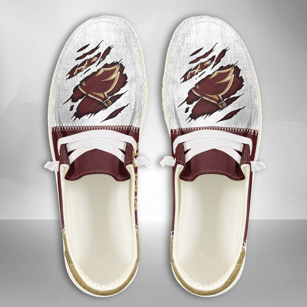 NCAA Texas State Bobcats Custom Name Hey Dude Shoes 09 M79