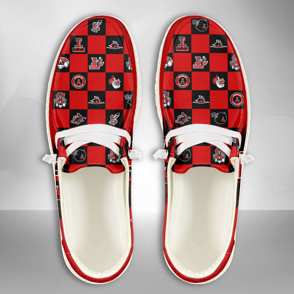 NCAA Texas Tech Red Raiders Custom Name Hey Dude Shoes 01 CH1