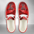 NCAA Texas Tech Red Raiders Custom Name Hey Dude Shoes 03 M7