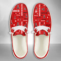 NCAA Texas Tech Red Raiders Custom Name Hey Dude Shoes 04 M7
