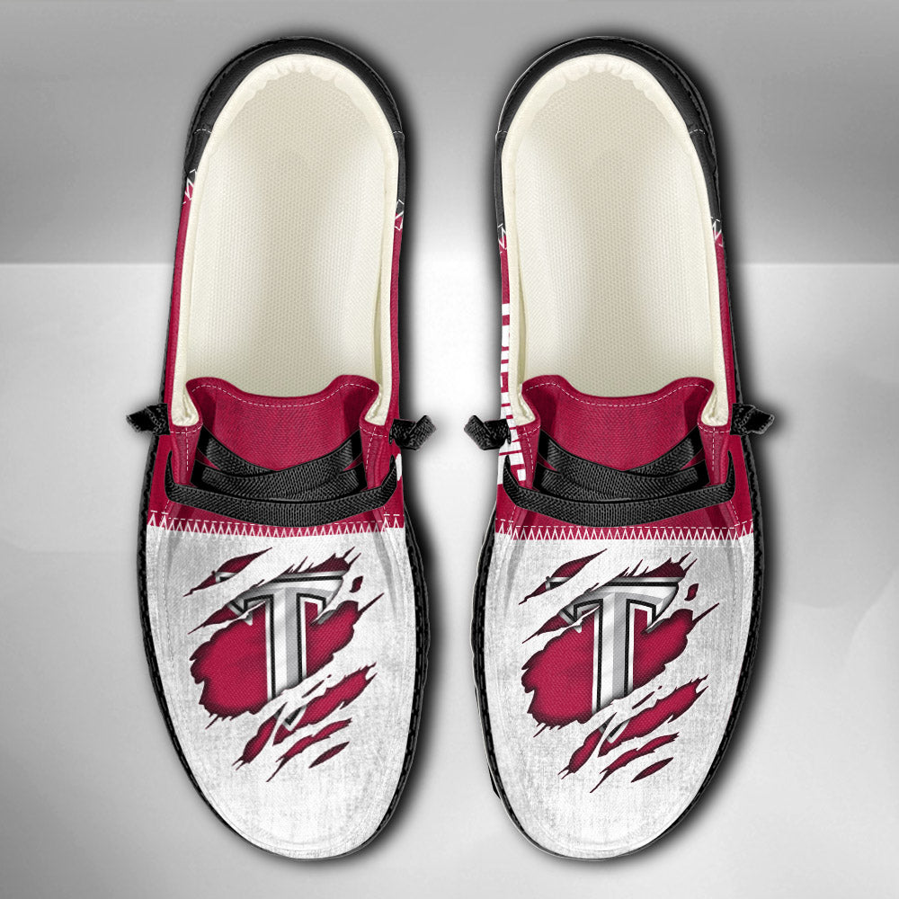 NCAA Troy Trojans Custom Name Hey Dude Shoes 09 M79