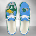 NCAA Tulane Green Wave - Custom Name Hey Dude Shoes 02