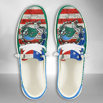NCAA Tulane Green Wave Custom Name Hey Dude Shoes 07 M79