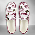 NCAA U of Montana Grizzlies Custom Name Hey Dude Shoes 01 M7