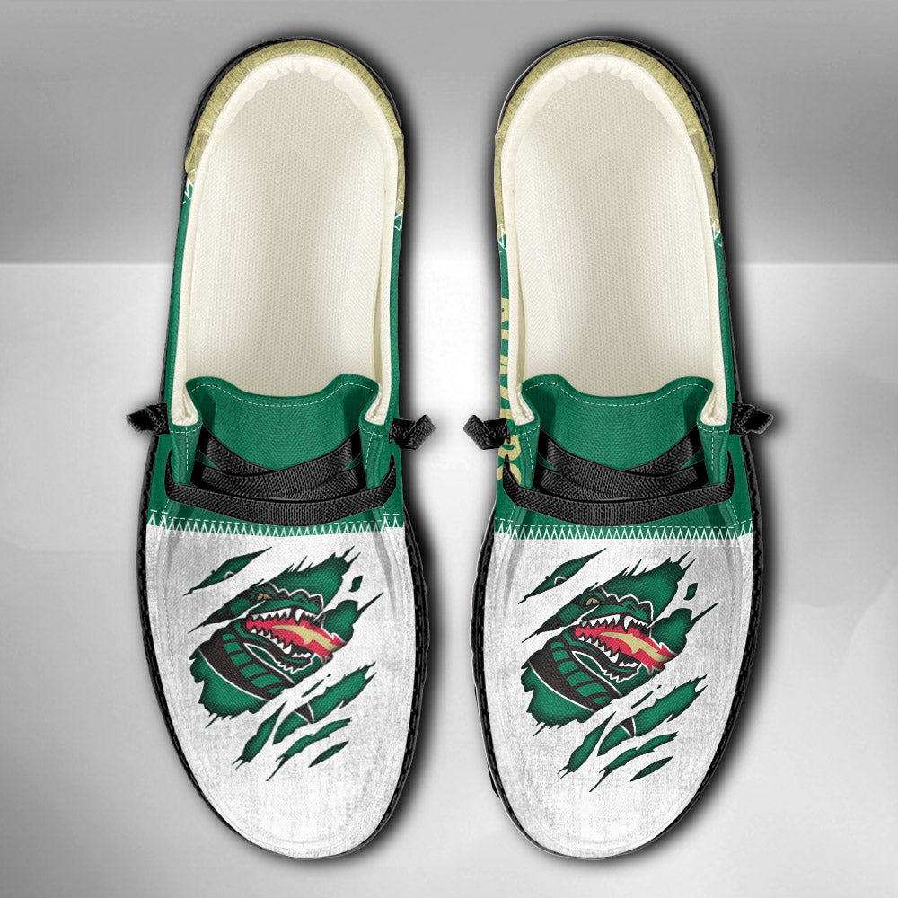 NCAA UAB BLAZERS Custom Name Hey Dude Shoes 09 M79