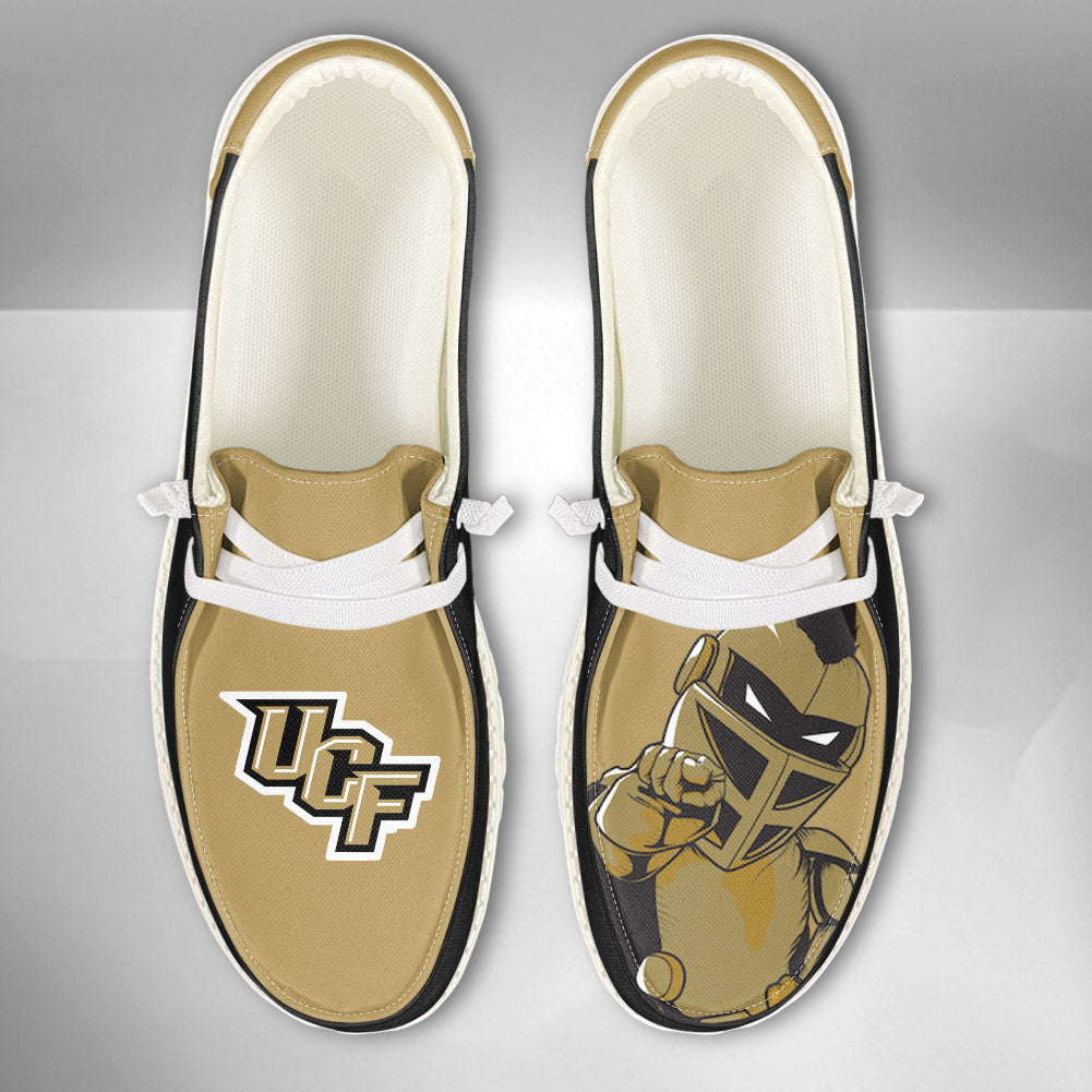 NCAA UCF Knights - Custom Name Hey Dude Shoes 02