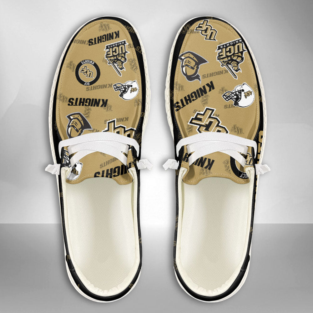 NCAA UCF Knights Custom Name Hey Dude Shoes 01 M7