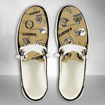 NCAA UCF Knights Custom Name Hey Dude Shoes 02 M12