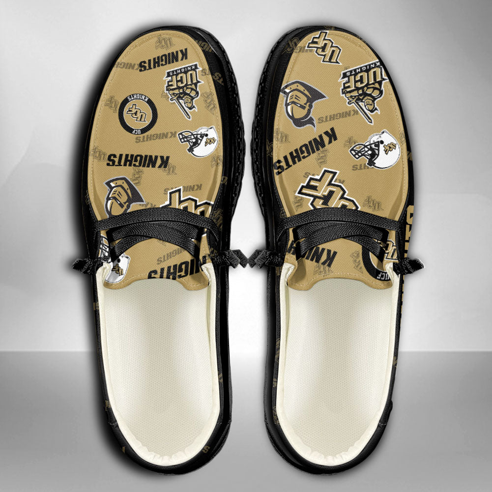 NCAA UCF Knights Custom Name Hey Dude Shoes 02 M12