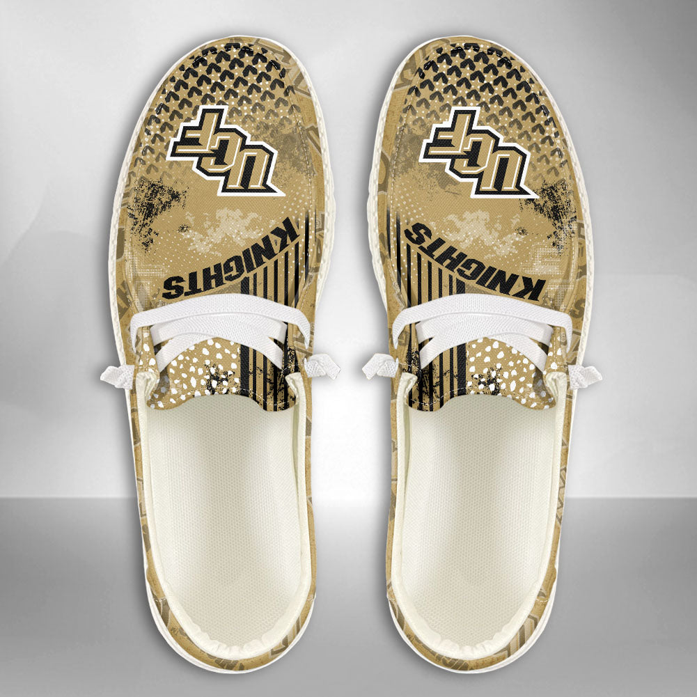 NCAA UCF Knights Custom Name Hey Dude Shoes 03 M7
