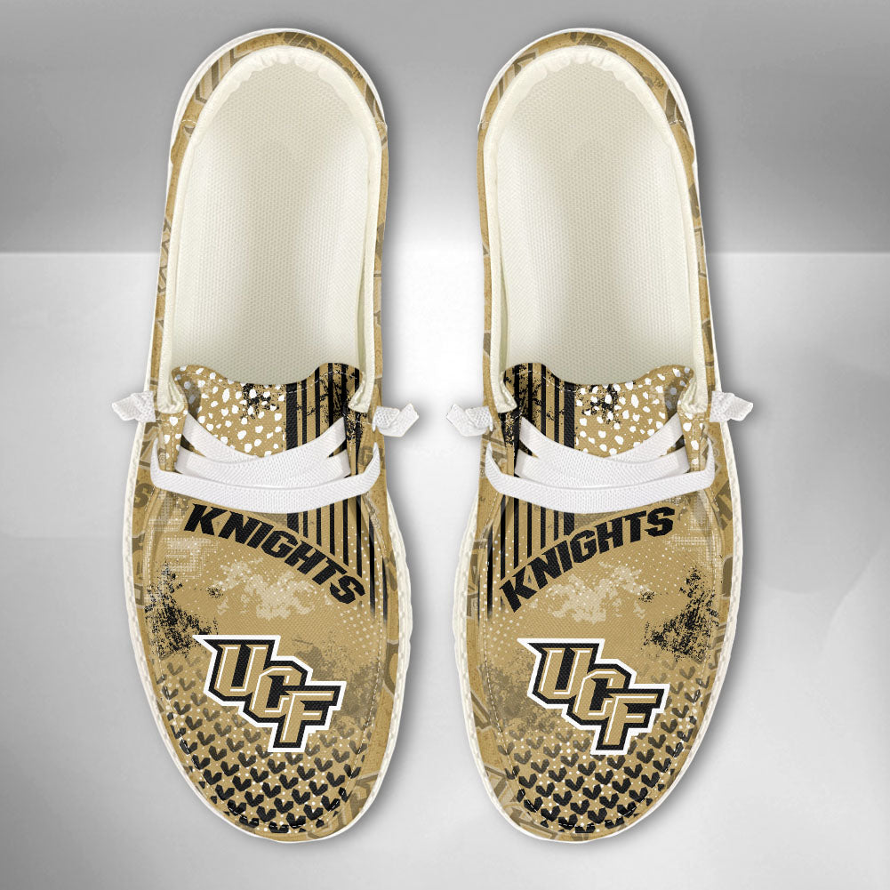 NCAA UCF Knights Custom Name Hey Dude Shoes 03 M7