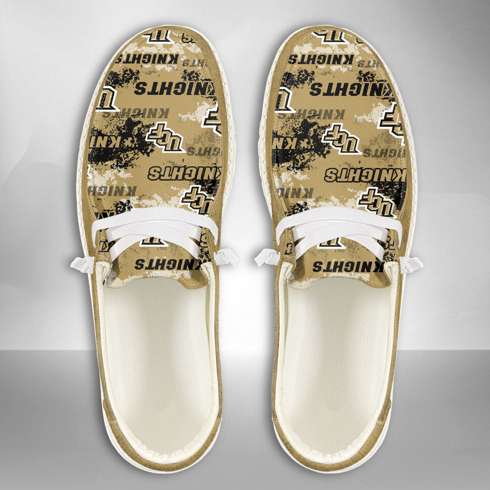 NCAA UCF Knights Custom Name Hey Dude Shoes 05 M79
